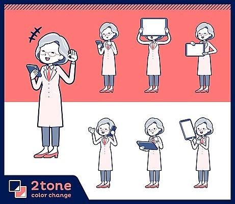 EPS 해외이미지 전신 여자 분홍색 중년 일러스트 아이디어 서기 들기 여러명 빨간색 스마트폰 세트 태블릿 교수 발표 통화 보여주기 학자 노인여자만 해외202004 해외일러스트 직업 컬러 다수 컨셉 모션 사람 성인 전자제품 핸드폰 스마트기기 교사 여자만 노인만 파일형식 벡터 이미지허브