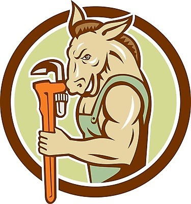EPS 해외이미지 동물 야생동물 일러스트 근육 노동자 그래픽 공구 스패너 잡기 원형 복고 당나귀 고립 마스코트 배관공 해외202004 해외일러스트 도형 직업 모션 도구 말 파일형식 벡터 이미지허브