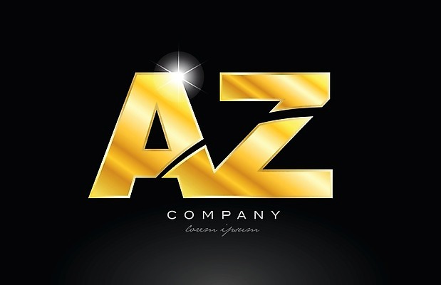 EPS 해외이미지 모양 템플릿 디자인 알파벳 백그라운드 일러스트 회사 비즈니스 금속 검은색 황금 편지 심볼 신분 A Z 엘리먼트 활자 해외202004 해외일러스트 영어 컬러 재질 활자판 파일형식 벡터 이미지허브