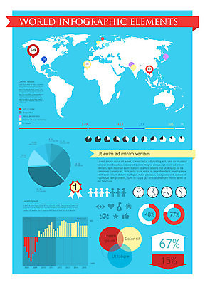 EPS 해외이미지 템플릿 디자인 지도 일러스트 기술 설명 사람 그래픽 숫자 지구본 자료 인포그래픽 정보 성장 표현 발표 퍼센트 메시지 알림 심볼 보고서 엘리먼트 지능 해외202004 해외일러스트 문자 모션 특수기호 파일형식 벡터 이미지허브