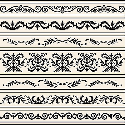 EPS 해외이미지 디자인 배너 문화 선 잎 꽃무늬 패턴 일러스트 건축양식 프레임 미술 그래픽 장식 골동품 심볼 묘사 심플 윤곽 엘리먼트 스타일 해외202004 해외일러스트 식물 건축 꽃 무늬 문화예술 파일형식 벡터 이미지허브