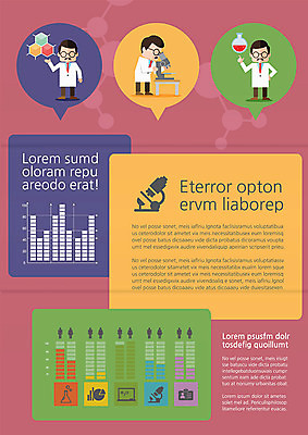 전신 템플릿 편집 직업 표지디자인 북디자인 출판디자인 남자 내지 리플렛 과학 백그라운드 말풍선 무늬 북커버 3단접지 그래프 사람모양 현미경 실험 서기 사람 팜플렛 성인 세명 이름표 과학자 플라스크 원자 남자만 성인남자만 성인만 이미지템플릿 AI파일 모양 모션 실험기구 학자 파일형식 벡터