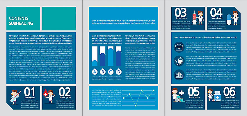 템플릿 편집 표지디자인 북디자인 출판디자인 여자 남자 내지 리플렛 백그라운드 북커버 3단접지 의학 그래프 병원 주사기 사람 팜플렛 여러명 성인 치료 알약 약 의사 혈액 구급상자 온도계 체온계 링거 성인만 이미지템플릿 AI파일 다수 의료기기 의료진 의료용품 파일형식 벡터