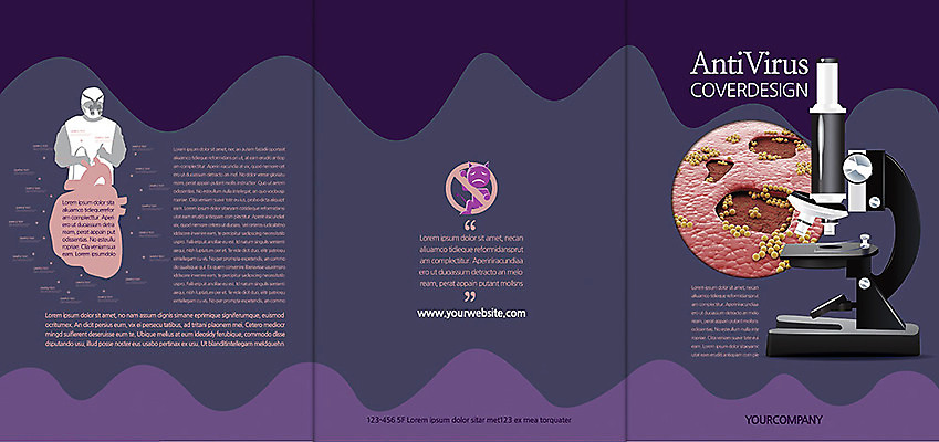 템플릿 편집 표지디자인 북디자인 출판디자인 표지 리플렛 백그라운드 북커버 3단접지 의학 세포 현미경 실험 한명 사람 팜플렛 치료 의사 장기 생명공학 박테리아 이미지템플릿 AI파일 1 신체 실험기구 의료진 파일형식 벡터