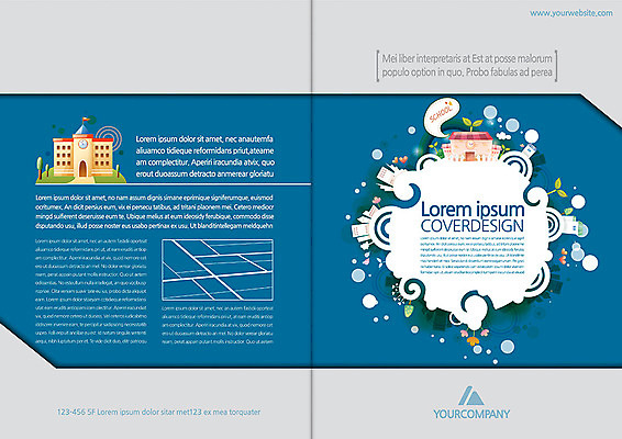 템플릿 편집 표지디자인 북디자인 출판디자인 교육 표지 백그라운드 지도 북커버 학교 빌딩 팜플렛 사람없음 건물 새싹 이미지템플릿 AI파일 식물 건축물 파일형식 벡터