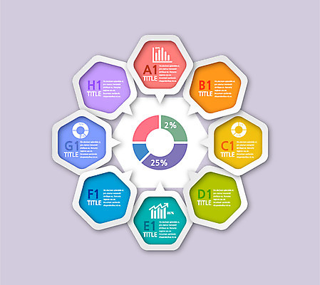 컬러 일러스트 통계 그래프 사람없음 컬러풀 자료 인포그래픽 표 국내일러스트 AI파일 파일형식 벡터