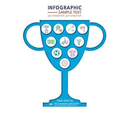 스포츠 컬러 하늘색 유니폼 일러스트 축구공 통계 운동선수 사람없음 컬러풀 자료 인포그래픽 깃발 볼링 테니스공 탁구 트로피 배구공 국내일러스트 AI파일 옷 스포츠용품 공 축구용품 파란색 구기 테니스용품 배구 상_우승 파일형식 벡터