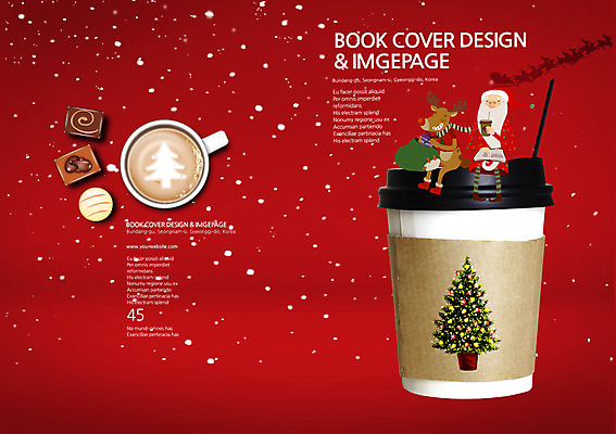 PSD 동물 템플릿 편집 표지디자인 북디자인 출판디자인 계절 표지 남자 커피 음료 백그라운드 크리스마스 겨울 북커버 사슴 빨대 선물 한명 사람 앉기 이벤트 팜플렛 성인 책 크리스마스트리 산타클로스 초콜릿 루돌프 눈 커피잔 종이컵 보따리 썰매 테이크아웃 남자만 남자한명만 성인남자만 성인만 이미지템플릿 자연요소 1 기념일 포유류 모션 날씨 디저트 잔 컵 일회용 파일형식