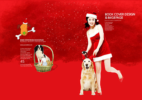 전신 PSD 외국인 식물 동물 템플릿 편집 모자 표지디자인 북디자인 출판디자인 여자 표지 꽃 컬러 백그라운드 크리스마스 겨울 북커버 산타모자 산타옷 뼈 서기 웃음 사람 앉기 동양인 이벤트 팜플렛 20대 성인 두명 빨간색 바구니 한국인 뒤돌아보기 개 리트리버 목줄 여자만 성인여자만 청년만 청년여자만 성인만 이미지템플릿 모자_잡화 잡화 옷 계절 기념일 포유류 모션 표정 인종 청년 파일형식 반려용품