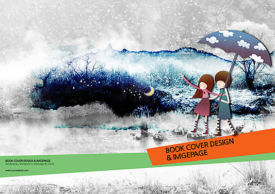 전신 PSD 나무 식물 템플릿 편집 표지디자인 북디자인 출판디자인 계절 여자 표지 남자 백그라운드 겨울 북커버 우산 서기 사람 팜플렛 두명 달 눈 이미지템플릿 자연요소 모션 날씨 파일형식