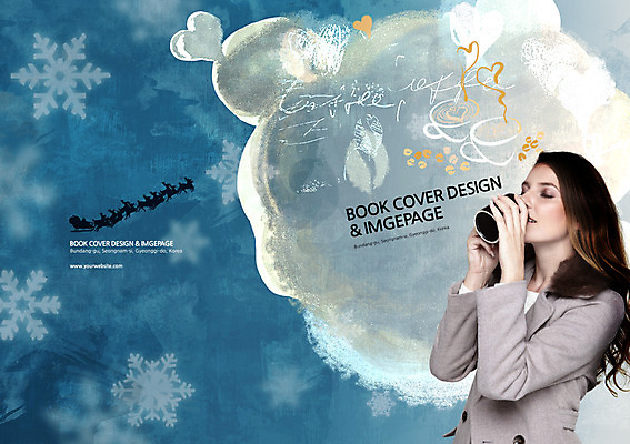 PSD 서양인 외국인 백인 템플릿 편집 표지디자인 북디자인 출판디자인 계절 여자 표지 커피 음료 백그라운드 겨울 북커버 티타임 한명 들기 사람 팜플렛 상반신 20대 성인 옆모습 컵 산타클로스 눈감음 루돌프 마시기 눈 눈송이 썰매 여자만 여자한명만 성인여자만 청년만 청년여자만 성인한명만 청년여자한명만 성인여자한명만 성인만 이미지템플릿 자연요소 1 식기 뷰포인트 크리스마스 모션 날씨 사슴 휴식 눈_날씨 인종 청년 파일형식