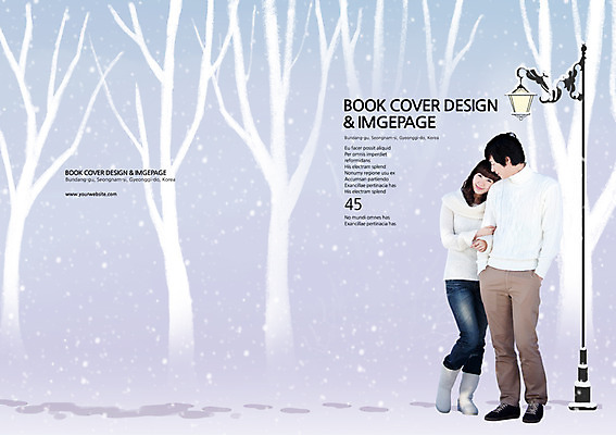 전신 PSD 나무 식물 템플릿 편집 표지디자인 북디자인 커플 출판디자인 계절 여자 표지 남자 백그라운드 겨울 가로등 북커버 서기 사람 동양인 팜플렛 20대 성인 두명 팔짱 한국인 눈 청년만 성인만 이미지템플릿 자연요소 공공시설 관계 모션 날씨 인종 청년 파일형식