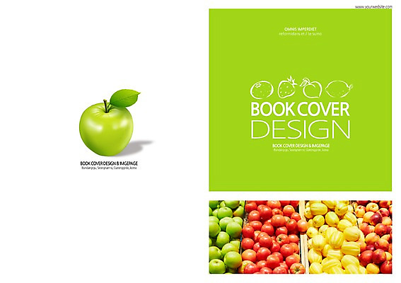 PSD 템플릿 편집 표지디자인 북디자인 출판디자인 표지 음식 백그라운드 토마토 북커버 과일 나뭇잎 팜플렛 사람없음 요식업 신선 사과 복숭아 참외 청사과 이미지템플릿 산업 잎 채소 파일형식