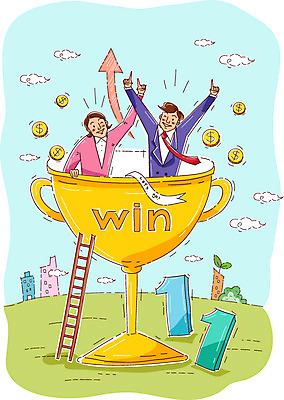 여자 남자 돈 일러스트 회사 비즈니스 사다리 사람 정장 성인 두명 숫자 우승 직장인 비즈니스맨 비즈니스우먼 트로피 직원 성인만 국내일러스트 AI파일 직업 문자 옷 도구 최고 재산 상_우승 파일형식 벡터