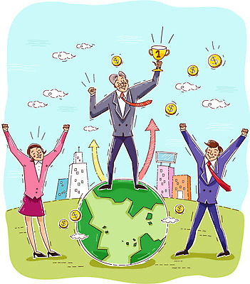 여자 남자 지구 일러스트 회사 비즈니스 사람 정장 성인 건물 세명 지구본 우승 직장인 비즈니스맨 비즈니스우먼 상사 트로피 직원 성인만 국내일러스트 AI파일 직업 건축물 옷 최고 상_우승 파일형식 벡터