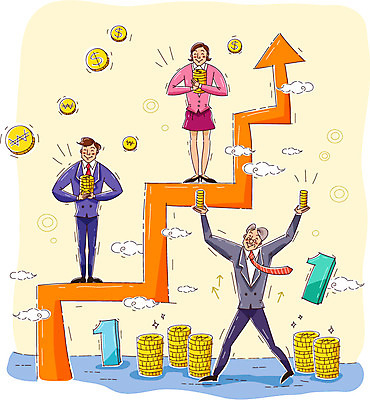 여자 남자 화살표 돈 일러스트 회사 비즈니스 사람 정장 성인 세명 경제 성장 직장인 비즈니스맨 비즈니스우먼 작업실 발전 상사 상승 이익 수입 성인만 국내일러스트 AI파일 직업 옷 컨셉 재산 파일형식 벡터