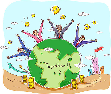 주간 여자 남자 지구 일러스트 회사 비즈니스 사람 정장 여러명 성인 야외 건물 지구본 파이팅 우승 직장인 비즈니스맨 비즈니스우먼 작업실 상사 직원 성인만 국내일러스트 AI파일 자연요소 직업 건축물 옷 다수 모션 최고 파일형식 벡터