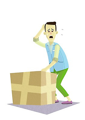 전신 PSD 남자 일러스트 한명 서기 사람 성인 상자 배달원 배송 택배 남자만 남자한명만 성인남자만 성인만 국내일러스트 직업 1 모션 운송업 파일형식