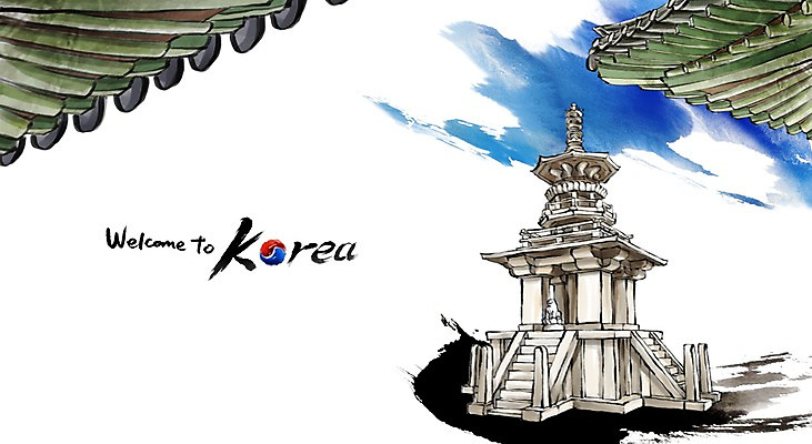 PSD 문화 여행 캘리배경 백그라운드 일러스트 캘리그라피 유적지 한국 기와 수묵화 사람없음 관광지 경주 도시 동양화 국내여행 다보탑 국내일러스트 아시아 고건축 미술 석탑 경상북도 불국사 파일형식