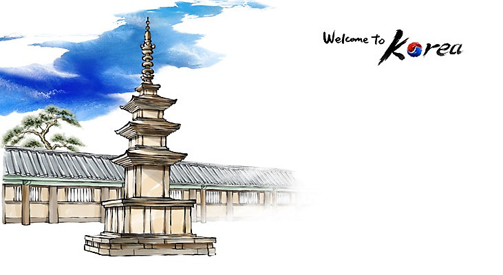 주간 PSD 문화 여행 캘리배경 백그라운드 일러스트 캘리그라피 유적지 한국 수묵화 사람없음 야외 관광지 경주 도시 동양화 국내여행 석가탑 국내일러스트 자연요소 아시아 고건축 미술 석탑 경상북도 불국사 파일형식