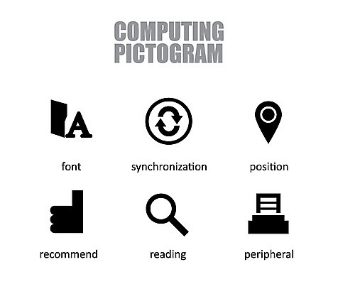아이콘 정보기술 사람없음 세트 픽토그램 위치 추천 동시 주변장치 찾기 2D아이콘 AI파일 모션 기술 장비 파일형식 벡터