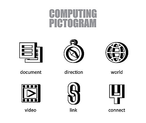 아이콘 지구 정보기술 그림자 사람없음 세트 픽토그램 접속 나침반 방향 문서 재생 비디오 연결고리 2D아이콘 AI파일 기술 파일형식 벡터