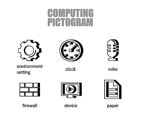 아이콘 종이 시계 정보기술 그림자 사람없음 세트 픽토그램 장비 시간 마이크 방화벽 환경설정 2D아이콘 AI파일 음향기기 기술 설정 파일형식 벡터