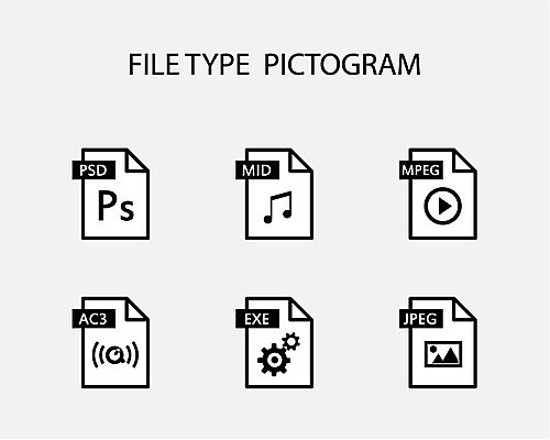 아이콘 음악 음표 종류 사람없음 세트 픽토그램 소리 문서 파일 동영상 실행 환경설정 파일타입 2D아이콘 AI파일 기호 문화예술 설정 파일형식 벡터