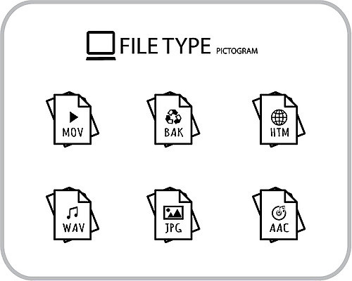 아이콘 음악 인터넷 음표 종류 사람없음 세트 픽토그램 파일 동영상 백업 파일타입 2D아이콘 AI파일 기호 문화예술 파일형식 벡터