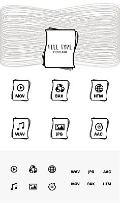 아이콘 음악 백그라운드 인터넷 음표 종류 사람없음 세트 픽토그램 파일 동영상 백업 파일타입 2D아이콘 AI파일 기호 문화예술 파일형식 벡터