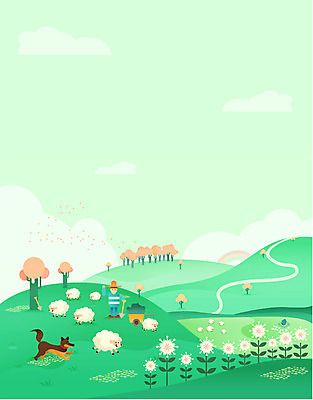 주간 나무 동물 구름 계절 남자 꽃 길 백그라운드 일러스트 따뜻함 한명 사람 풍경 성인 야외 봄 목장 양 풀 개 삽 양떼 남자만 남자한명만 성인남자만 성인만 봄배경 국내일러스트 AI파일 자연요소 식물 1 포유류 파일형식 벡터