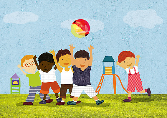 주간 PSD 구름 편집 편집이미지 남자 어린이 공 상상 놀이 사람 여러명 야외 놀이터 공놀이 다문화 남자만 어린이만 소년만 이미지편집 자연요소 다수 사회이슈 파일형식