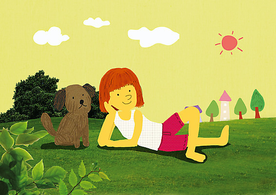 주간 PSD 나무 식물 구름 편집 편집이미지 한마리 공원 여자 행복 여유 어린이 상상 휴식 한명 사람 잔디 야외 반려동물 태양 강아지 반려 여자만 여자한명만 어린이만 소녀만 소녀한명만 이미지편집 자연요소 동물 1 공공시설 감정 컨셉 개 파일형식