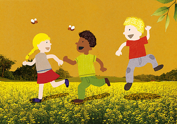 주간 PSD 나무 식물 편집 편집이미지 공원 여자 남자 꽃 어린이 곤충 꽃밭 상상 자연 놀이 사람 야외 세명 달리기 노란색 벌 유채 어린이만 이미지편집 자연요소 동물 공공시설 컬러 모션 생태계 파일형식