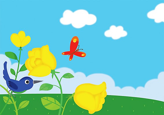 주간 PSD 식물 구름 꽃 행복 나비 곤충 일러스트 조류 하늘 사람없음 야외 세계 국내일러스트 자연요소 동물 감정 파일형식