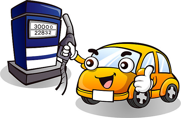 캐릭터 일러스트 홍보캐릭터 자동차 사람없음 알림 서비스 주유소 일러캐릭터 AI파일 육상교통 파일형식 벡터