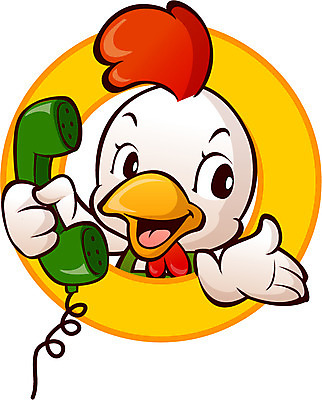 동물 캐릭터 한마리 동물캐릭터 일러스트 홍보캐릭터 사람없음 요식업 치킨 닭 알림 닭캐릭터 통화 일러캐릭터 AI파일 1 산업 모션 조류 닭고기요리 파일형식 벡터