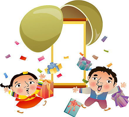 한국문화 한국전통 여자 남자 어린이 일러스트 전통캐릭터 새해 프레임 선물 사람 두명 축하 전통의상 한복 박 족자 새해선물 어린이만 전통프레임 일러캐릭터 AI파일 캐릭터 동양문화 전통 컨셉 한국 파일형식 벡터 명절선물