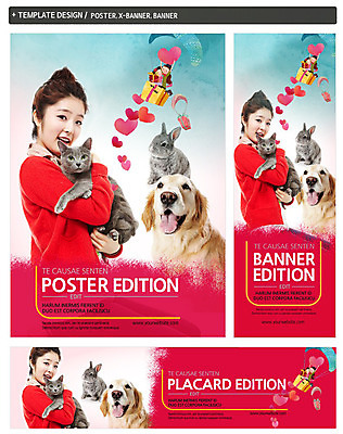 PSD 동물 템플릿 배너 배너템플릿 여자 가로배너 ZIP 포스터 세로배너 백그라운드 안기 세마리 한명 서기 사람 상반신 성인 반려동물 세트 고양이 한국인 현수막 하트 토끼 강아지 보호 동물보호 반려 여자만 여자한명만 성인여자만 성인만 모양 1 컨셉 포유류 모션 3 동양인 가로 세로 개 사회이슈 파일형식