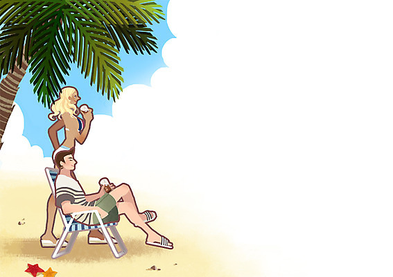 주간 PSD 식물 라이프스타일 커플 여자 남자 여유 커피 음료 백그라운드 일러스트 휴식 사람 성인 해변 야외 두명 여름휴가 바캉스 야자수 선베드 성인만 국내일러스트 자연요소 나무 감정 바다 컨셉 의자 관계 휴가 생활 파일형식 여름_계절