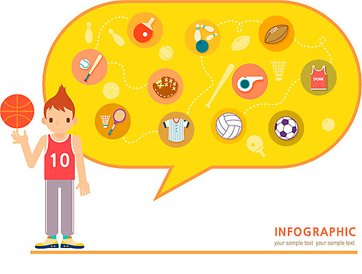 남자 스포츠용품 스포츠 컬러 말풍선 유니폼 일러스트 축구공 통계 농구 한명 사람 운동복 노란색 자료 인포그래픽 야구 글러브 야구글러브 볼링 탁구 호루라기 농구선수 럭비공 배드민턴 배구공 남자만 남자한명만 베드민턴선수 국내일러스트 AI파일 1 옷 장갑 공 축구용품 운동선수 구기 배구 오브젝트 베드민턴 럭비용품 파일형식 벡터