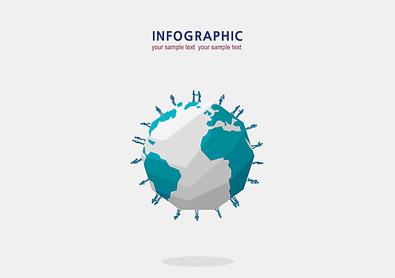 지구 일러스트 비즈니스 통계 사람모양 사람없음 경제 글로벌 자료 인포그래픽 국내일러스트 AI파일 모양 파일형식 벡터