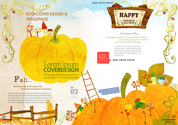 PSD 템플릿 편집 표지디자인 북디자인 계절 표지 리플렛 백그라운드 채소 북커버 사다리 호박 나뭇잎 주택 팜플렛 사람없음 가을 잡지 덩굴 표지샘플 이미지템플릿 식물 잎 건물 간행물 도구 파일형식