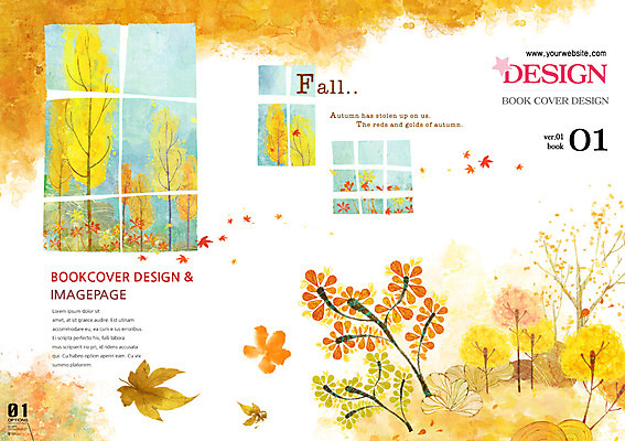 PSD 템플릿 편집 표지디자인 북디자인 계절 표지 리플렛 백그라운드 단풍 북커버 창문 단풍나무 나뭇잎 팜플렛 사람없음 가을 잡지 표지샘플 이미지템플릿 나무 잎 간행물 파일형식