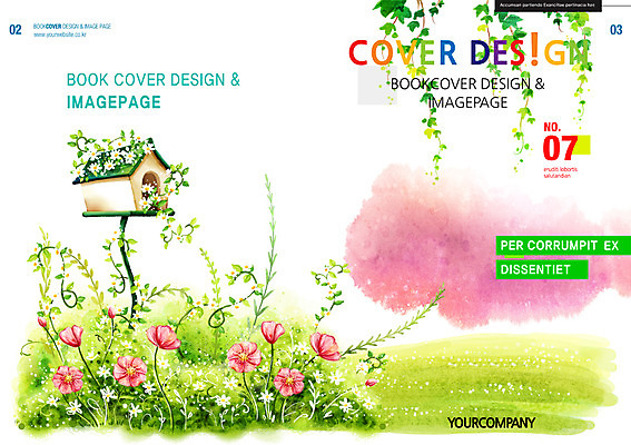 PSD 템플릿 편집 표지디자인 북디자인 계절 표지 꽃 리플렛 백그라운드 북커버 자연 팜플렛 사람없음 봄 잡지 덩굴 표지샘플 이미지템플릿 식물 간행물 생태계 파일형식