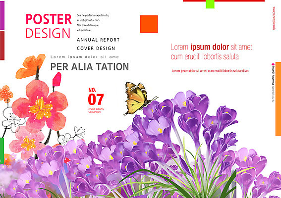 PSD 템플릿 편집 표지디자인 북디자인 계절 표지 꽃 리플렛 나비 백그라운드 꽃밭 북커버 자연 팜플렛 사람없음 봄 잡지 표지샘플 이미지템플릿 식물 곤충 간행물 생태계 파일형식