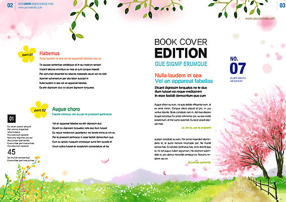 PSD 나무 템플릿 편집 표지디자인 북디자인 계절 공원 표지 리플렛 백그라운드 북커버 자연 나뭇잎 팜플렛 잔디 사람없음 봄 벚꽃 잡지 표지샘플 이미지템플릿 식물 공공시설 꽃 잎 간행물 생태계 파일형식