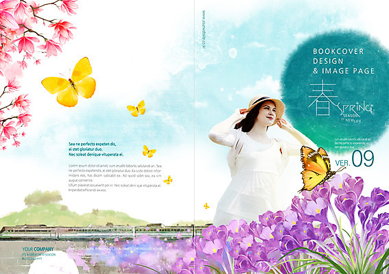 PSD 외국인 나무 템플릿 편집 표지디자인 북디자인 계절 여자 표지 꽃 리플렛 여행 나비 백그라운드 북커버 한명 사람 팜플렛 성인 봄 기차 잡지 여자만 여자한명만 성인여자만 성인만 표지샘플 이미지템플릿 식물 1 육상교통 곤충 대중교통 인종 간행물 파일형식