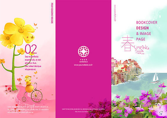 PSD 템플릿 편집 표지디자인 북디자인 계절 꽃 리플렛 여행 나비 백그라운드 북커버 3단접지 팜플렛 사람없음 강 자전거 봄 잡지 선박 표지샘플 이미지템플릿 식물 곤충 수상교통 간행물 바이크 파일형식