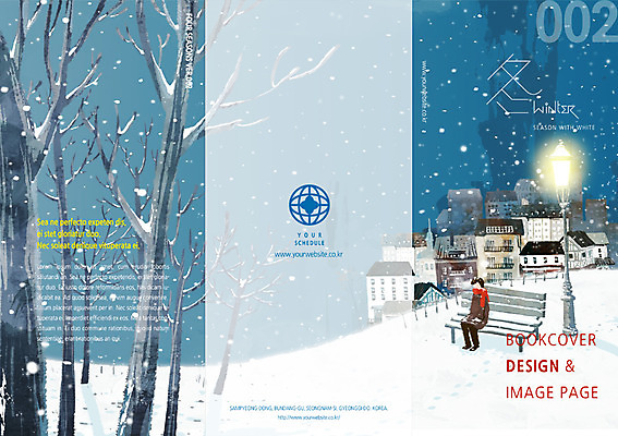 전신 PSD 나무 템플릿 편집 표지디자인 북디자인 계절 남자 리플렛 백그라운드 겨울 가로등 북커버 벤치 3단접지 한명 사람 앉기 팜플렛 눈 잡지 남자만 남자한명만 표지샘플 이미지템플릿 자연요소 식물 1 공공시설 의자 모션 날씨 간행물 파일형식